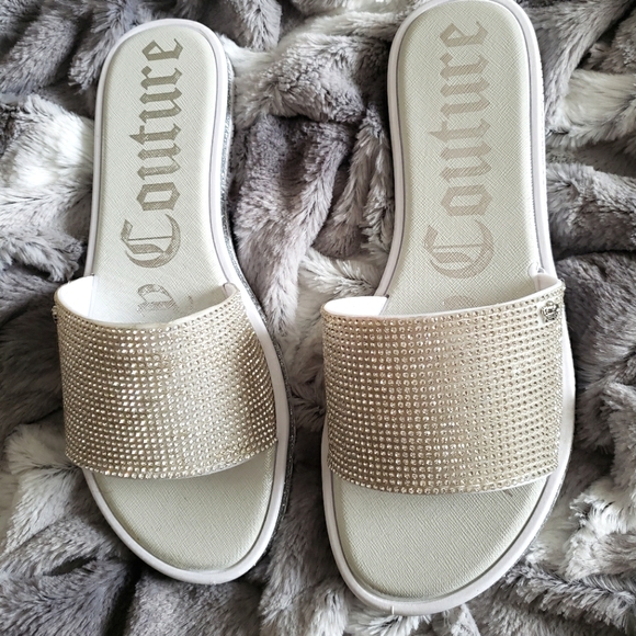 Juicy Couture Shoes - NWOT Rhinestone Sandles